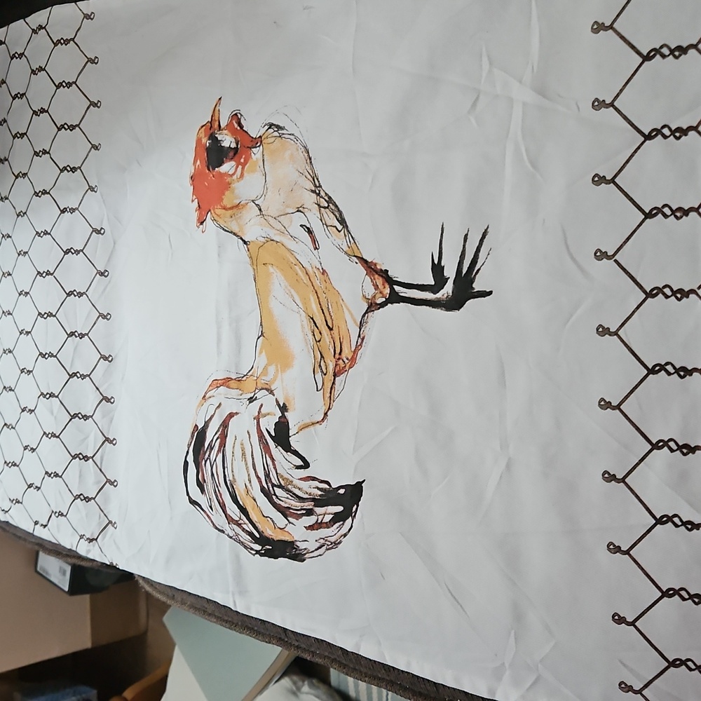 Rooster Wooven Cotton Tea Towel